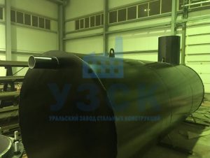 Резервуар горизонтальный стальной наземный в Ижевске