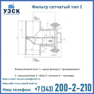 Фильтр сетчатый ФС по Т-ММ-11-2003 в Ижевске