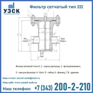 Фильтр сетчатый ФС по Т-ММ-11-2003 в Ижевске